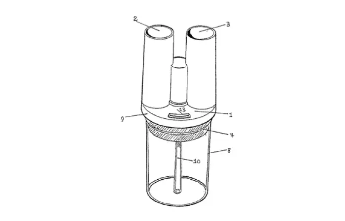 Diagram of breathing chamber